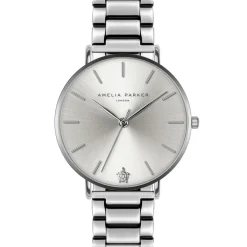 Outlet Amelia Parker Montre Femme en Acier Capsule Grey argentée