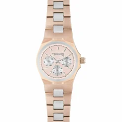 Femme Vilebrequin Montre Femme en Acier Chronographe rose doré