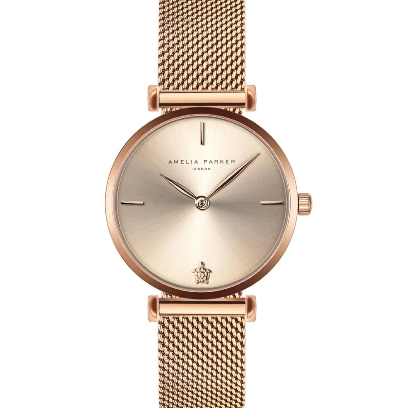 Discount Amelia Parker Montre Femme en Acier Gold Shore rose doré