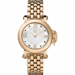 Guess Collection Montre Femme en Acier rose dorée