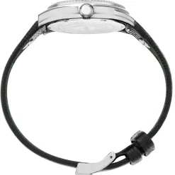 Sale Baldinini Montre Femme en Cuir & cristaux Swarovski Adria noire