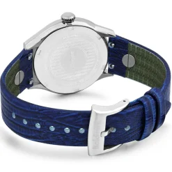 Femme Baldinini Montre Femme en Cuir & cristaux Swarovski Adria bleue