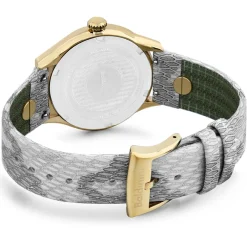 Online Baldinini Montre Femme en Cuir & cristaux Swarovski Adria grise