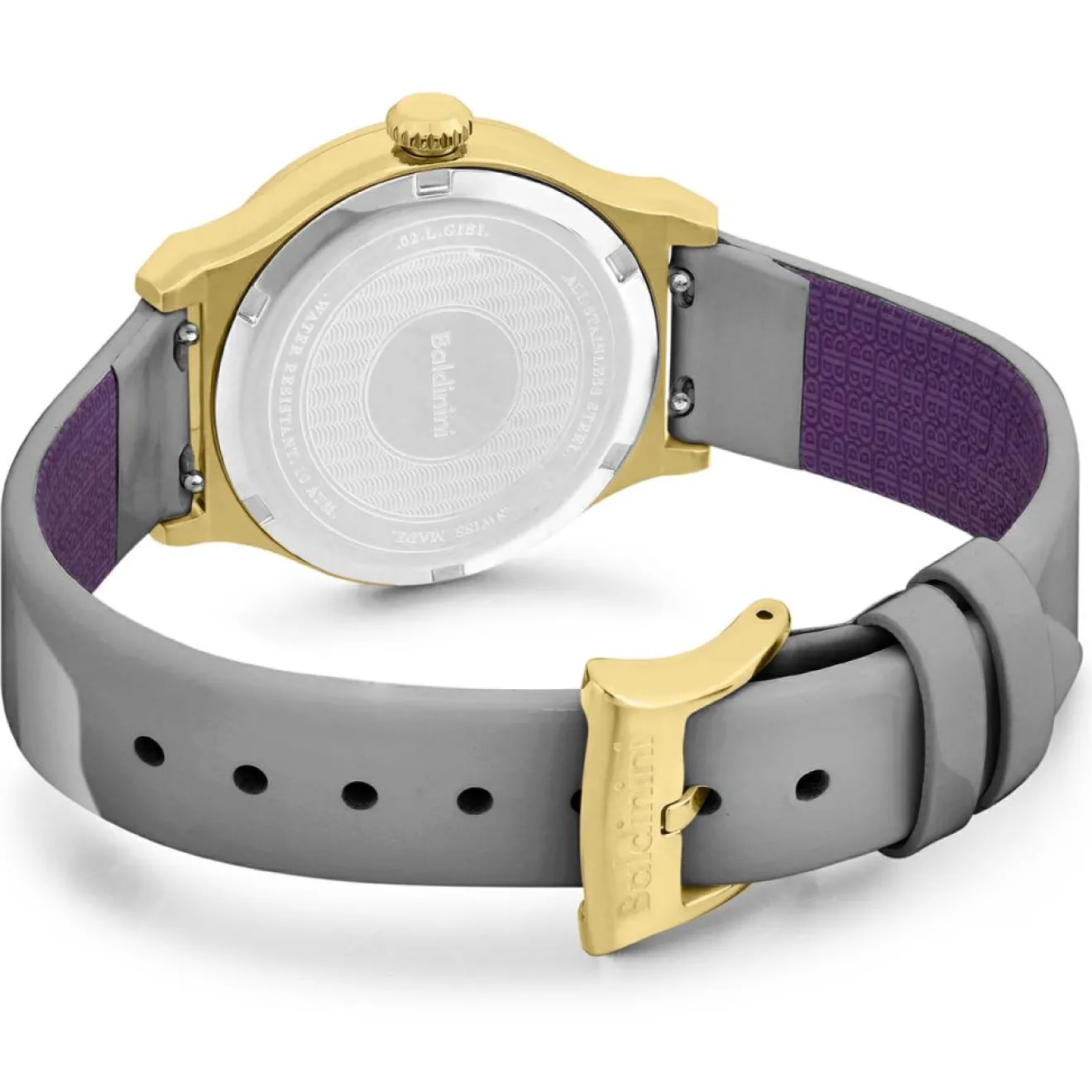 Femme Baldinini Montre Femme en Cuir Gibi grise