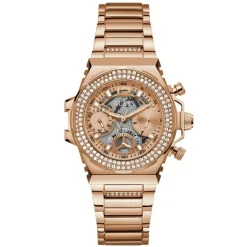 Outlet Guess Montre Femme Fusion en Acier rose doré