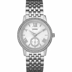 Femme Guess Montre Femme Gramercy en Acier argentée