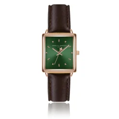 New Amelia Parker Montre Femme Joyful Journey en Cuir marron