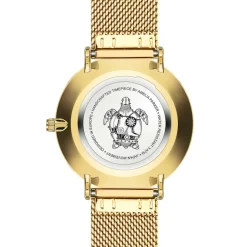 Femme Amelia Parker Montre Femme Pearl of the Sea en Acier dorée