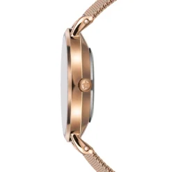 Femme Amelia Parker Montre Femme Petite Classique en Acier rose doré