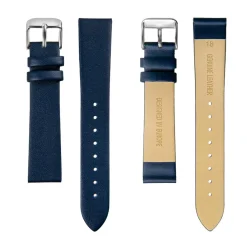 Femme Amelia Parker Montre Femme Plaza en Cuir bleu foncé