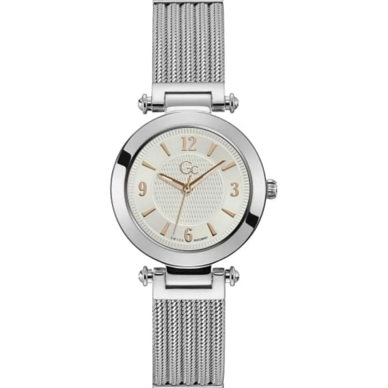 Hot Guess Collection Montre Femme Prime Chic en Acier argentée