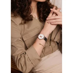 Femme Amelia Parker Montre Femme Rose Turtle en Acier rose doré/argenté