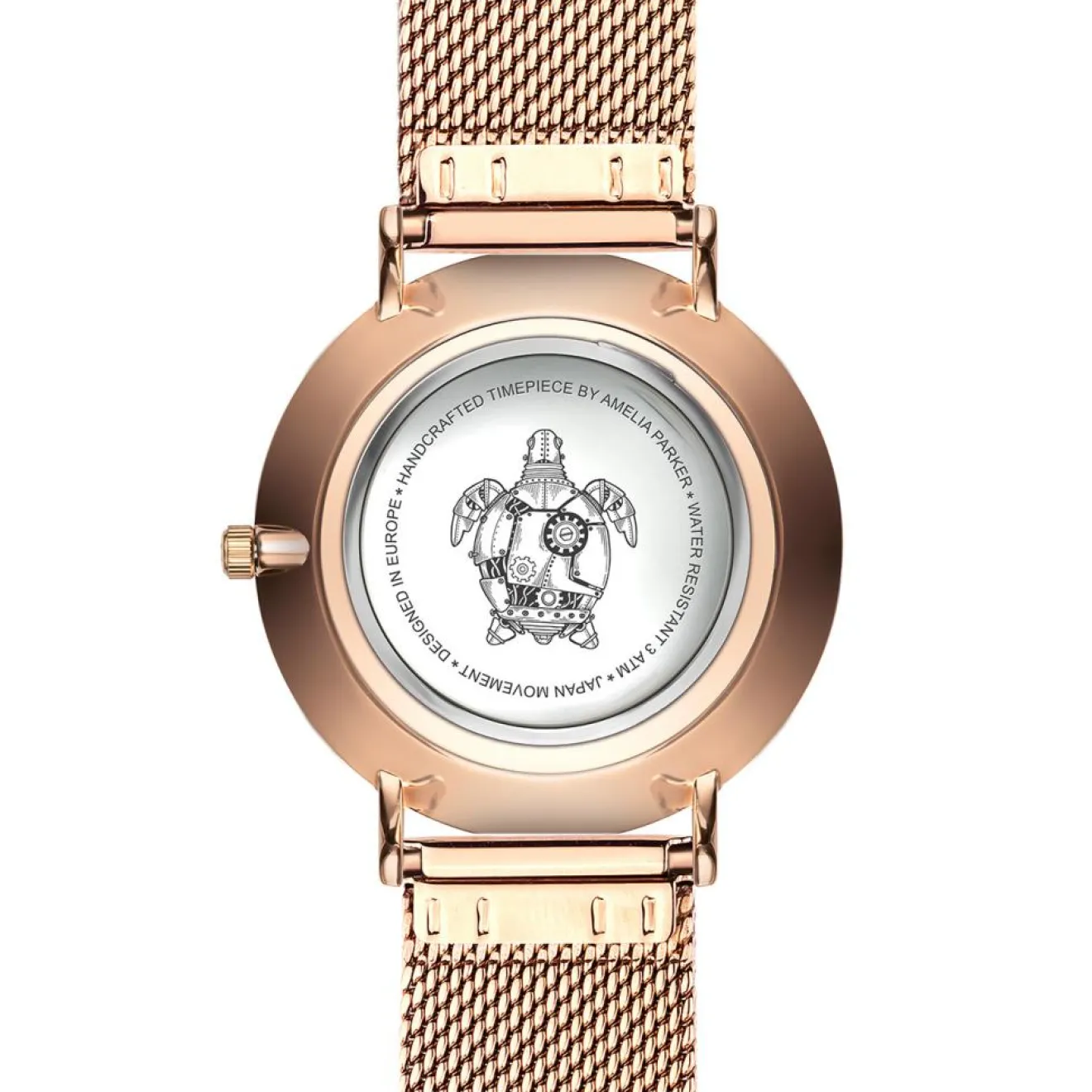 Clearance Amelia Parker Montre Femme Vacation en Acier rose doré