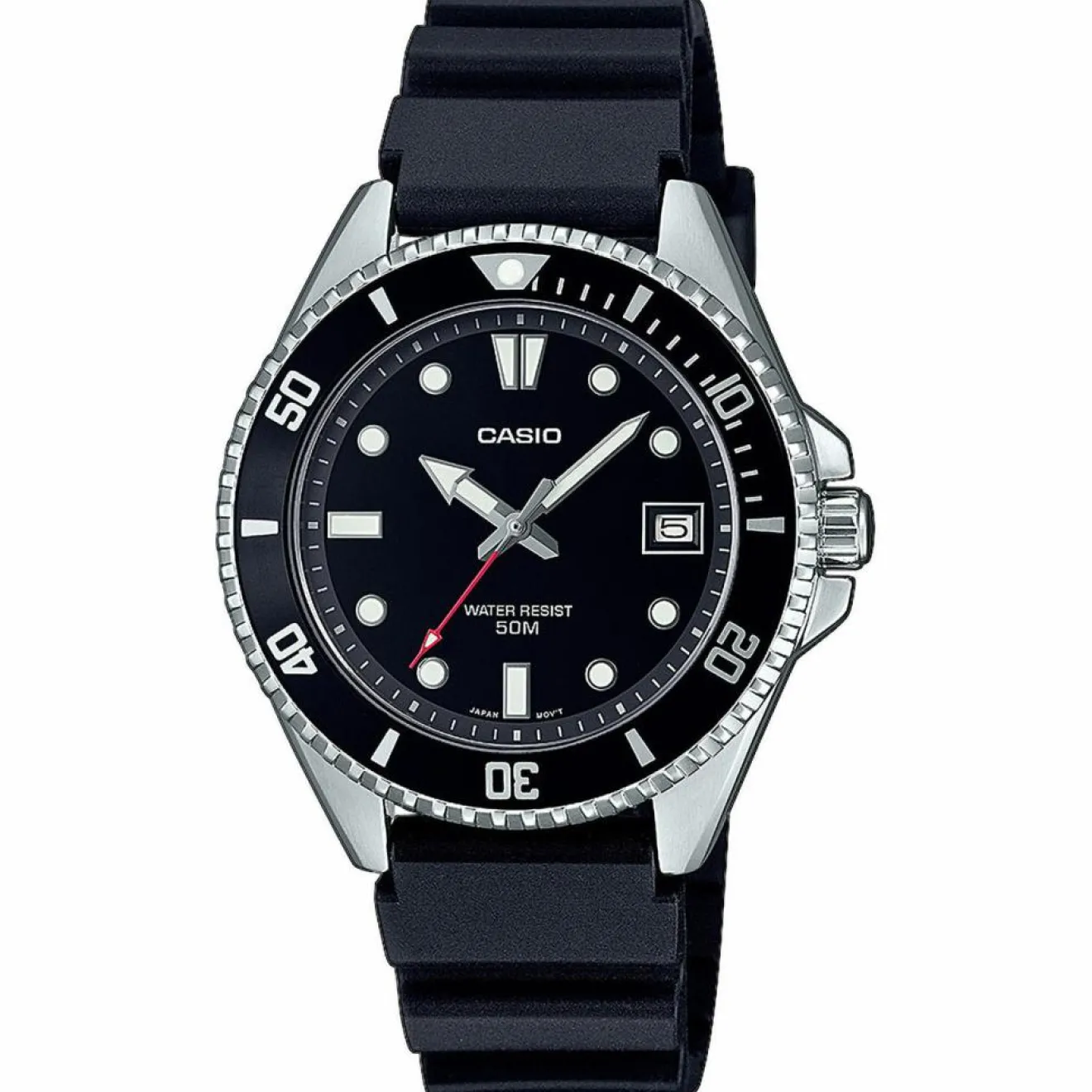 Casio Montre Homme Collection en Résine noire