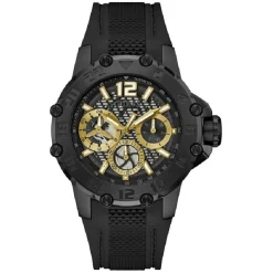 Homme Guess Montre Homme Contender en Acier noire
