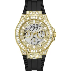 Clearance Guess Montre Homme Dynasty en Silicone noire