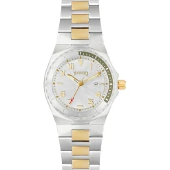 Homme Vilebrequin Montre Homme en Acier argenté/doré