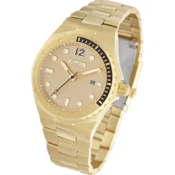 Sale Vilebrequin Montre Homme en Acier dorée