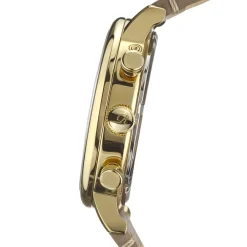 Homme Richtenburg Montre Homme en Cuir Burbank marron/doré