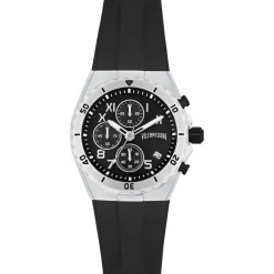 Homme Vilebrequin Montre Homme en Silicone Chronographe noire
