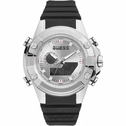 Homme Guess Montre Homme G Force en Silicone noire