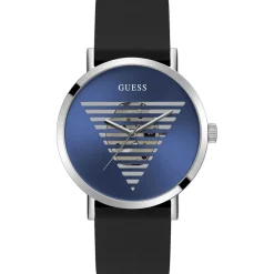 Homme Guess Montre Homme Idol en Cuir noire