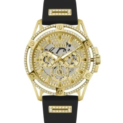 Homme Guess Montre Homme King en Silicone noire