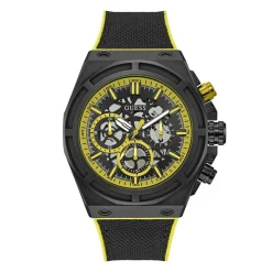 New Guess Montre Homme Masterpiece en Silicone noire