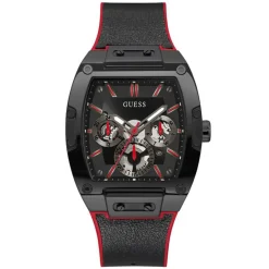 Online Guess Montre Homme Phoenix en Silicone noire