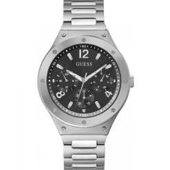 Guess Montre Homme Scope en Acier argentée