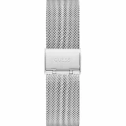 Clearance Guess Montre Homme Zoom en Acier argentée