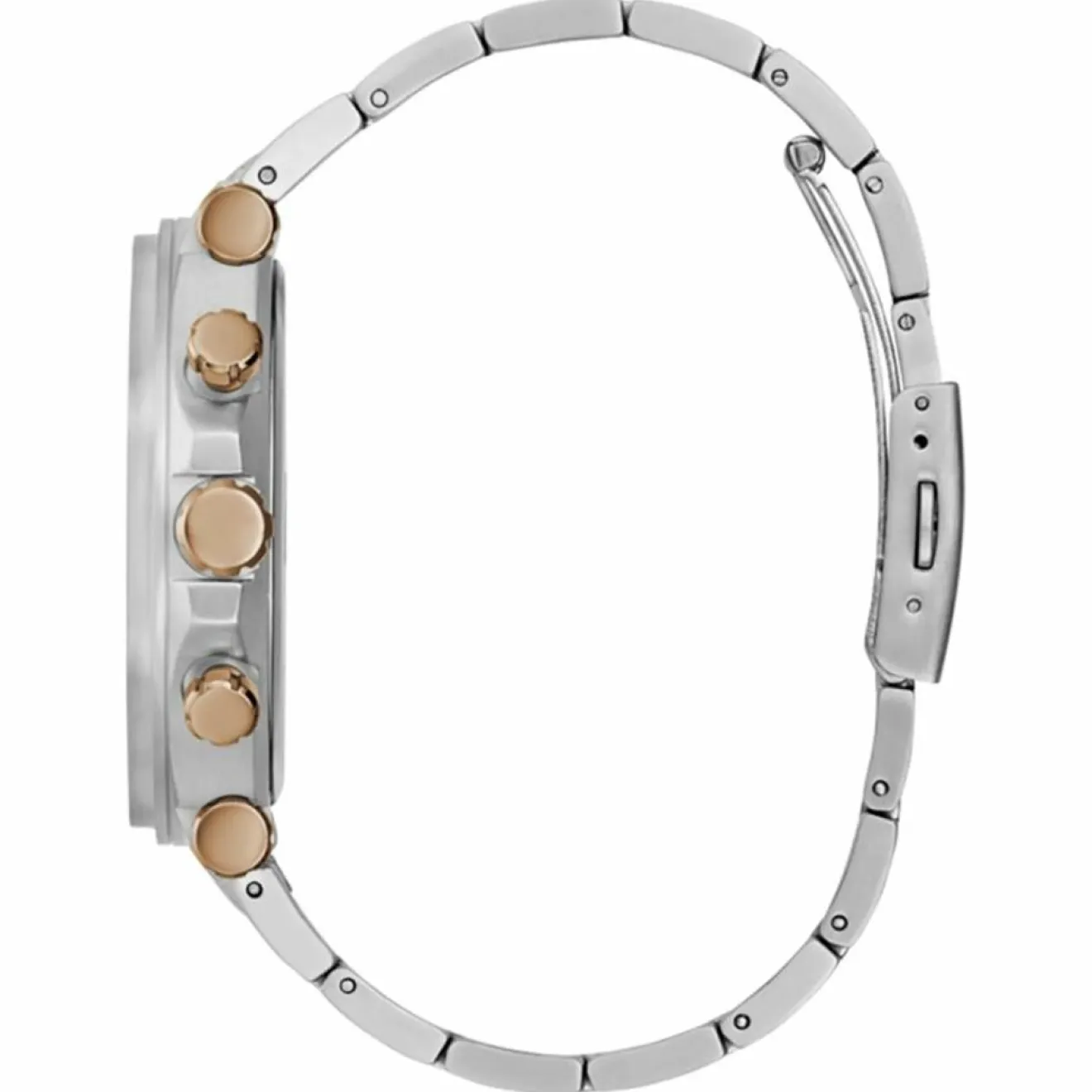 Outlet Guess Montre Multifonction Homme Edge en Acier argentée