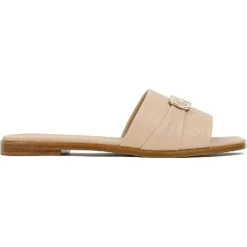 Femme Salvatore Ferragamo Mules en Cuir beiges