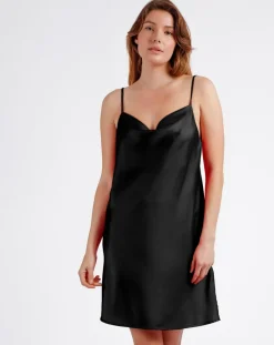 Femme Mr Wonderful Nuisette à bretelles noire