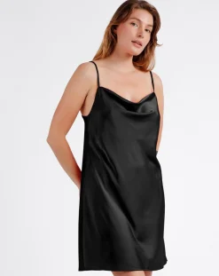 Femme Mr Wonderful Nuisette à bretelles noire