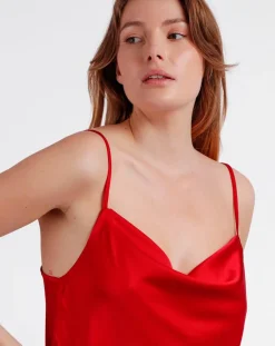 Online Mr Wonderful Nuisette à bretelles rouge