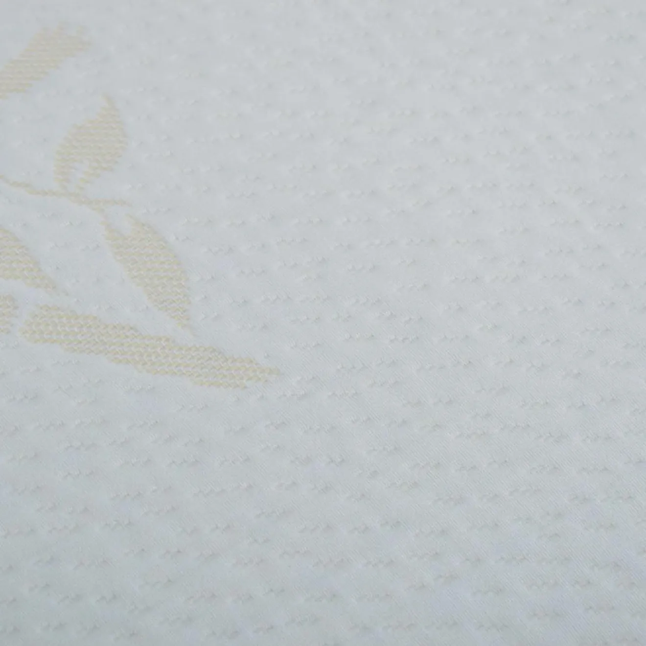 Hypsom Oreiller à mémoire de forme bio blanc - 60x60 cm