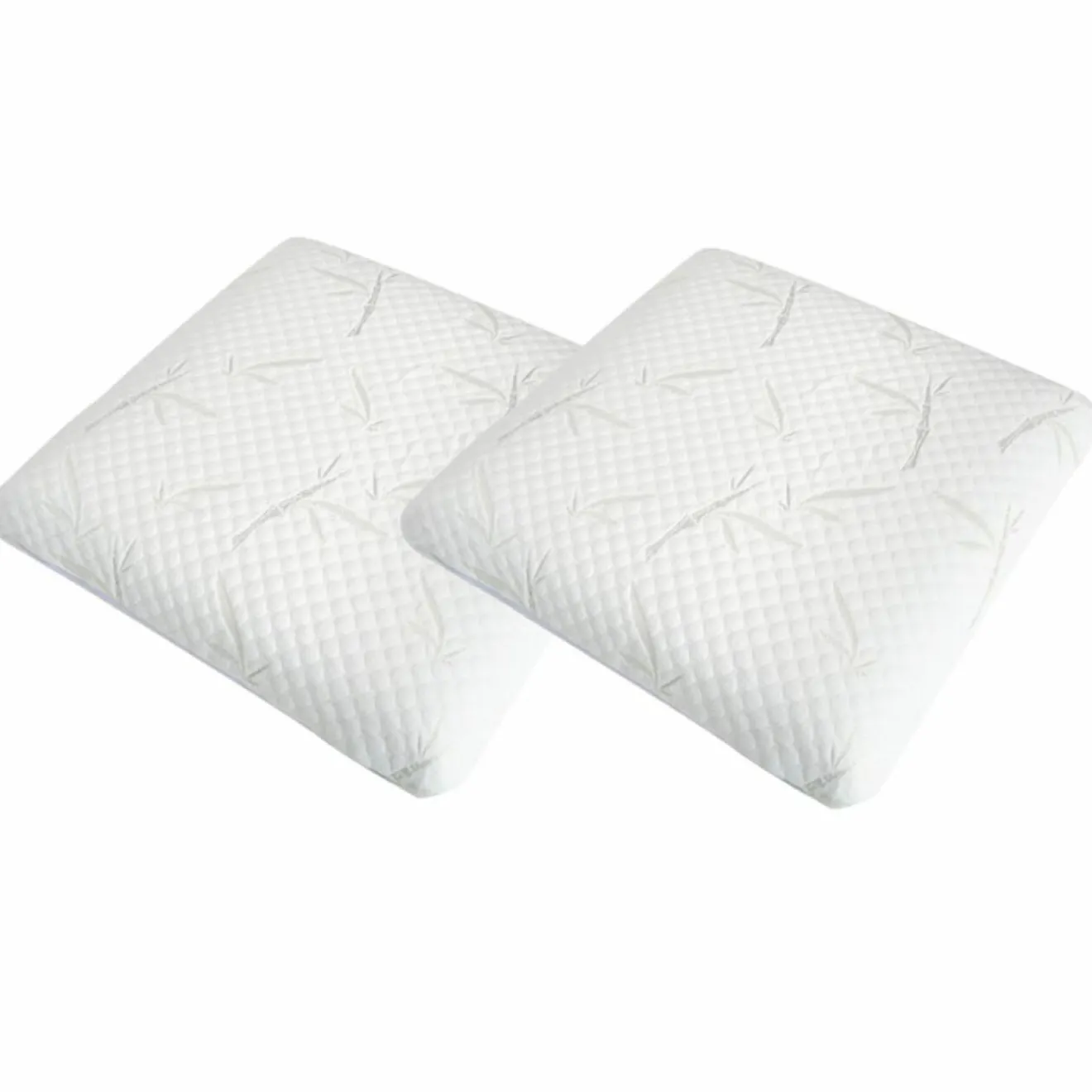 Novasom Pack 5 pièces : 2 Oreillers + Protège-Matelas + Couette + Surmatelas - 160x200 cm
