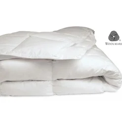 Neorev Pack 4 pièces blanc : 2 Oreillers + Protège-Matelas + Couette - 180x200 cm