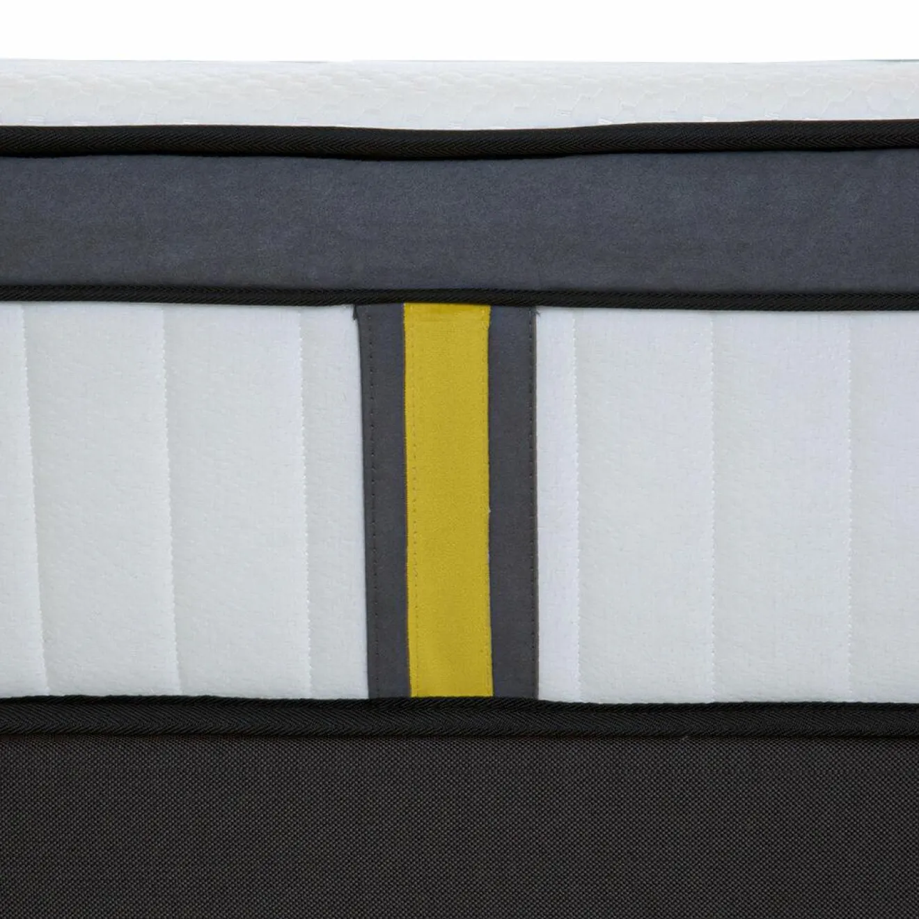 Hot Bellecour Pack Prêt à Dormir Tivoli Matelas + Sommier + Accessoires blanc - 140x190 cm