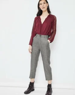 Femme See u Soon Pantalon 7/8 Ashlynn noir/doré