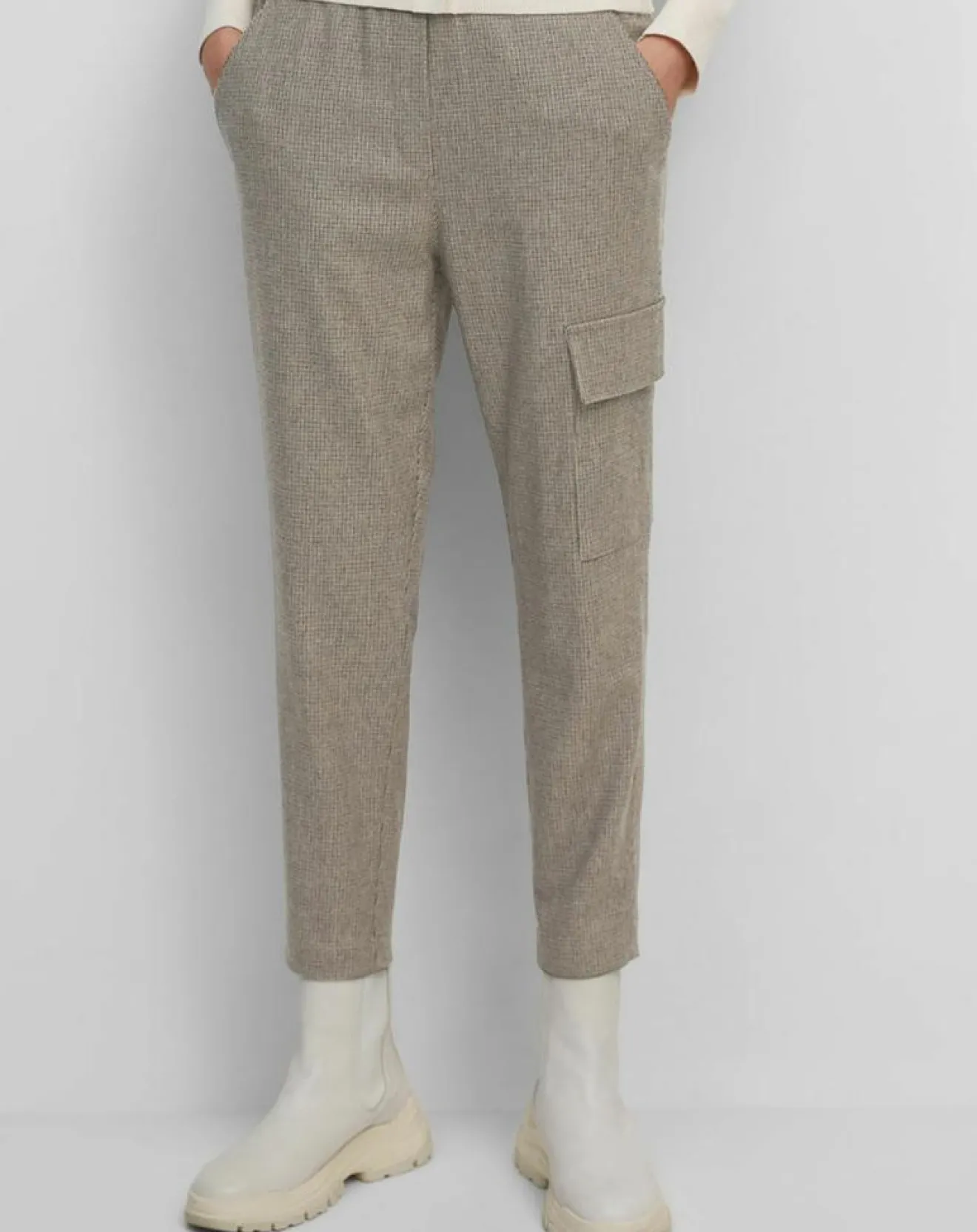 Hot Marc O'Polo Pantalon à Carreaux fins multicolore