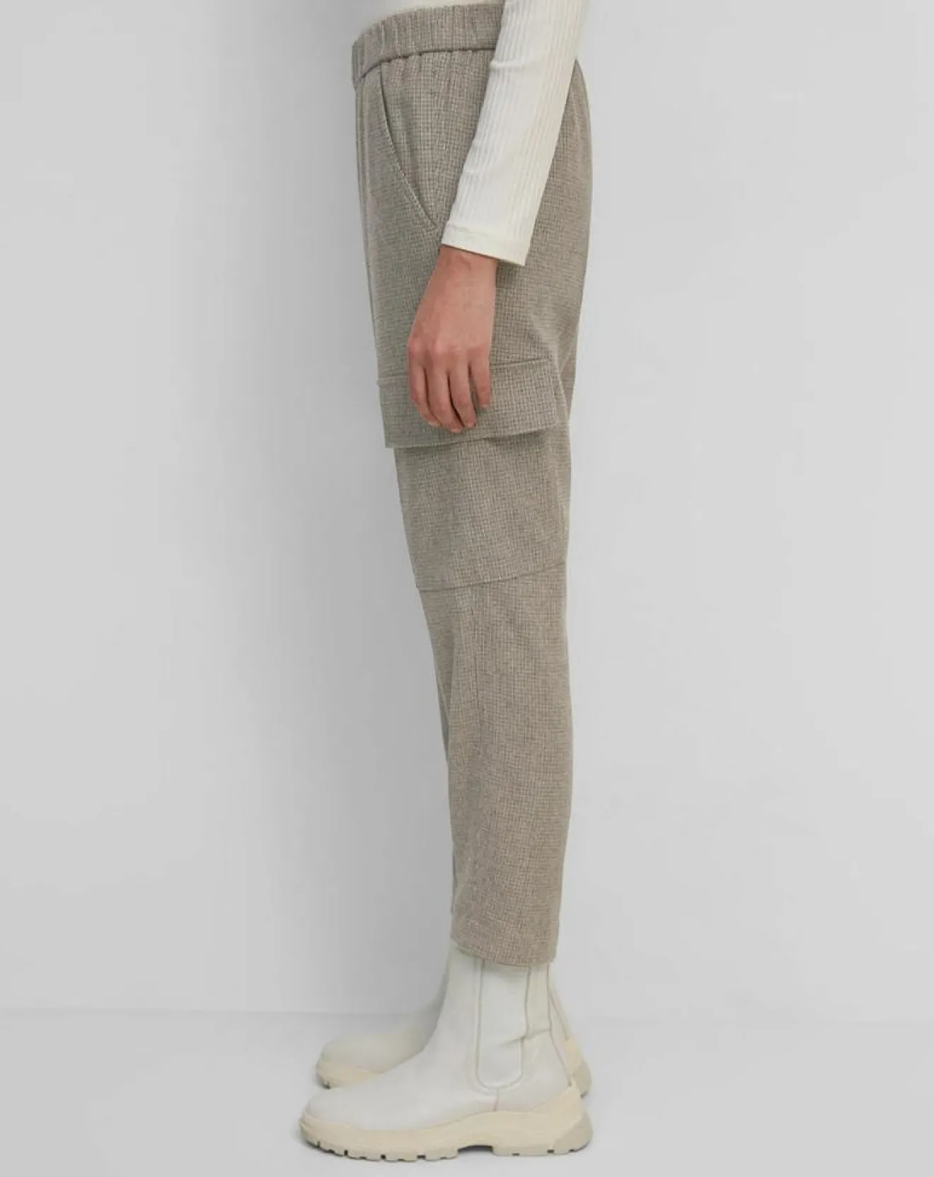 Hot Marc O'Polo Pantalon à Carreaux fins multicolore