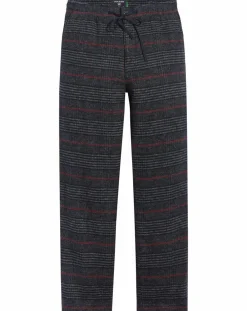 Dockers Pantalon 100% Coton Bio Pull On Tapered imprimé noir