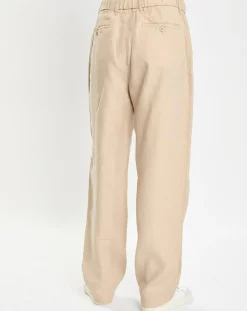 Best Marc O'Polo Pantalon 100% Lin Mossbo Pant Pinces beige