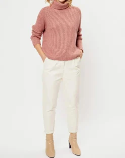 Femme See u Soon Pantalon Anais blanc