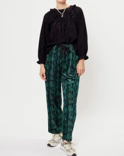 Femme See u Soon Pantalon Apolline vert