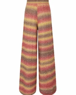 Femme Manoush Pantalon Arc-en-ciel kaki