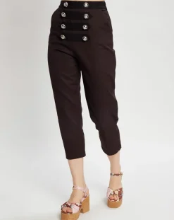 Discount Manoush Pantalon Army noir