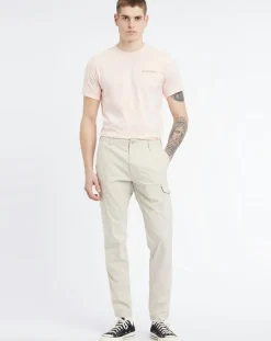Hot Dockers Pantalon cargo beige clair